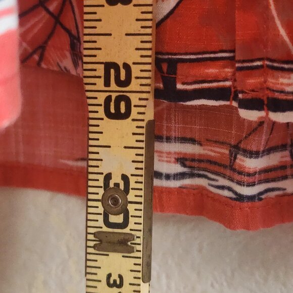 Reyn Spooner Shirt Mens 2XL Coral Aloha Hawaiian Sailboat Nautical Short Sleeve - Picture 10 of 11